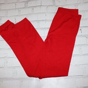 Yelete Leg Wear Red Leggings Like new One size